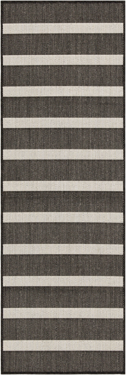 The Rug Corner Nourison Home Nourison Home - Positano Black/Ivory Area Rug POS03