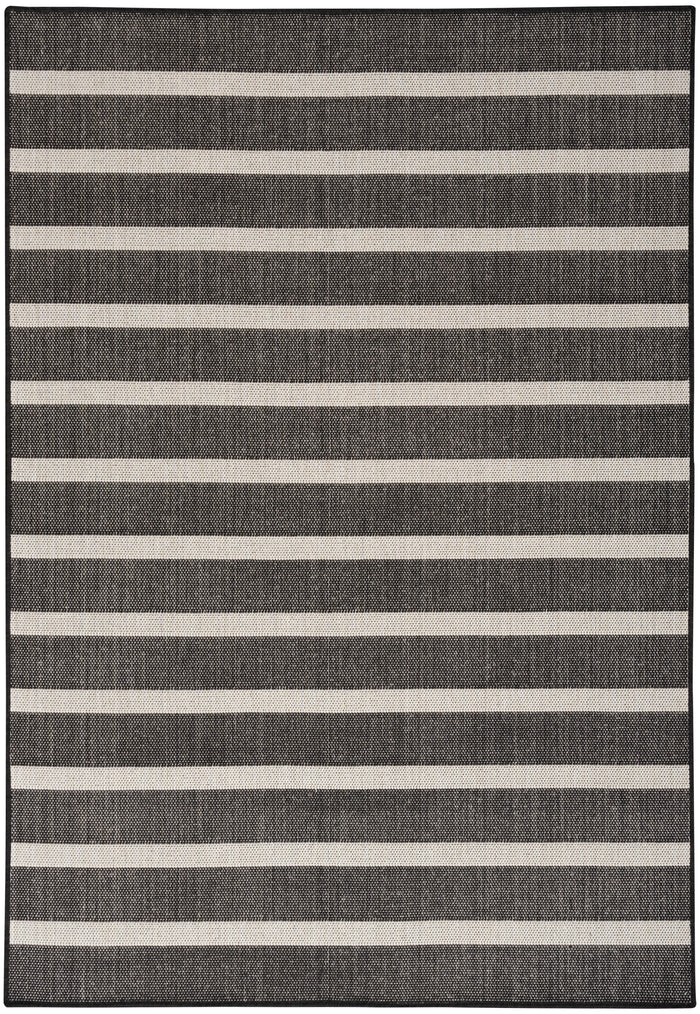 The Rug Corner Nourison Home Nourison Home - Positano Black/Ivory Area Rug POS03
