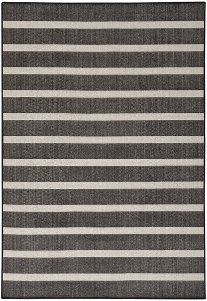 The Rug Corner Nourison Home Nourison Home - Positano Black/Ivory Area Rug POS03