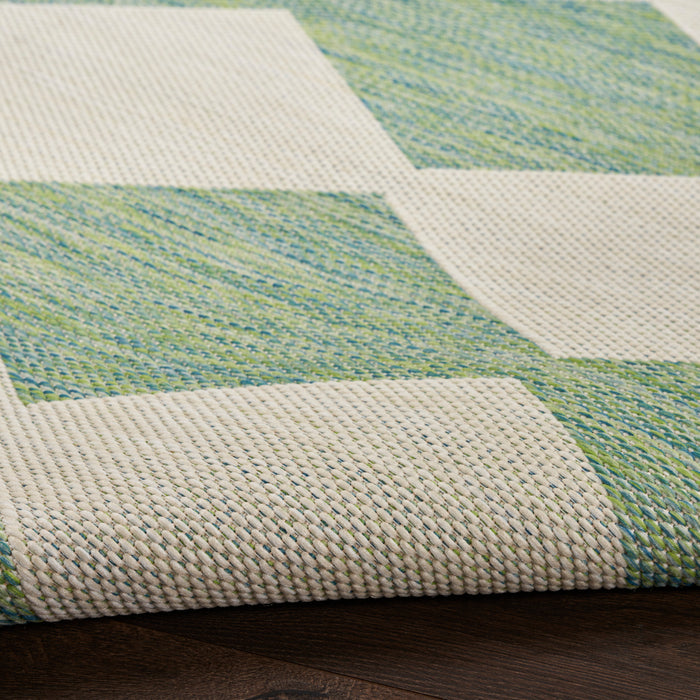 The Rug Corner Nourison Home Nourison Home - Positano Blue/Green Area Rug POS04