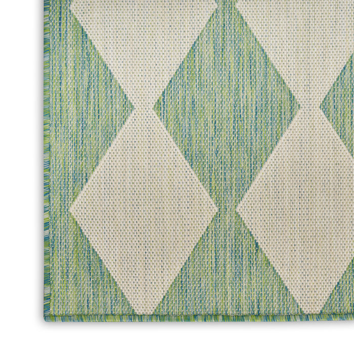 The Rug Corner Nourison Home Nourison Home - Positano Blue/Green Area Rug POS04