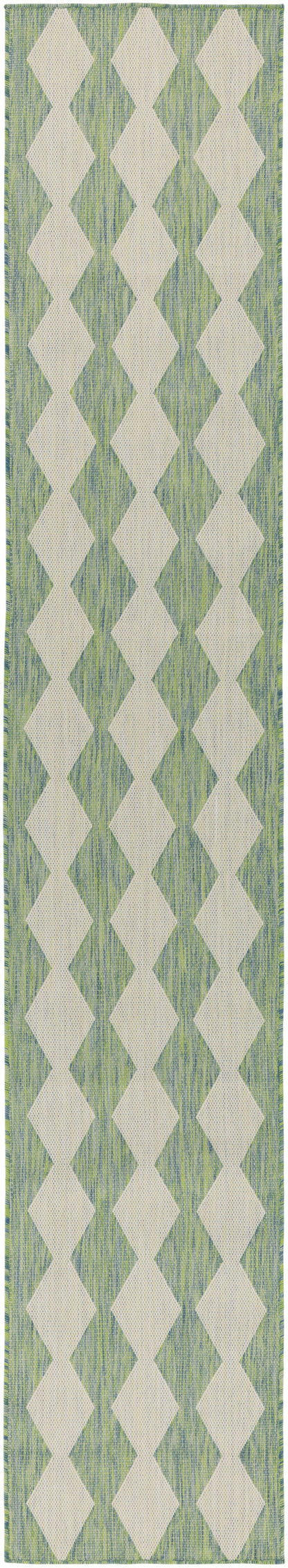 The Rug Corner Nourison Home Nourison Home - Positano Blue/Green Area Rug POS04