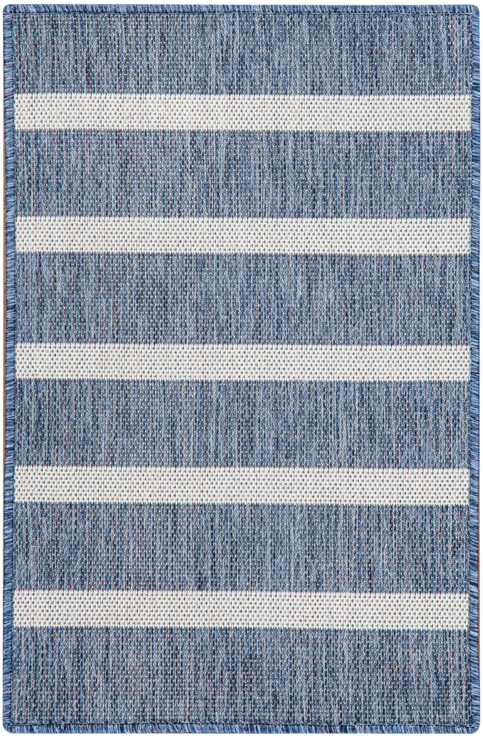 The Rug Corner Nourison Home Nourison Home - Positano Navy/Ivory Area Rug POS03