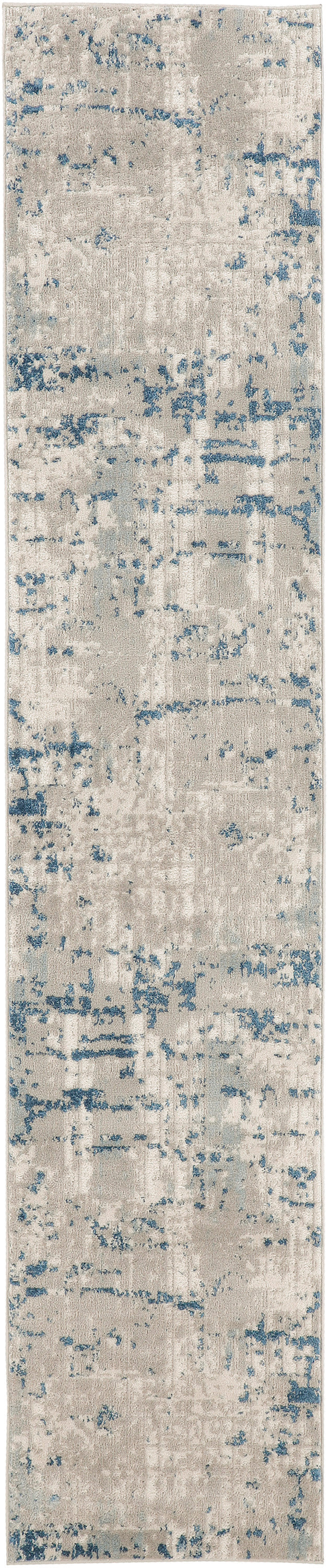 The Rug Corner Nourison Home Nourison Home - Quarry Ivory/Blue Area Rug QUA01