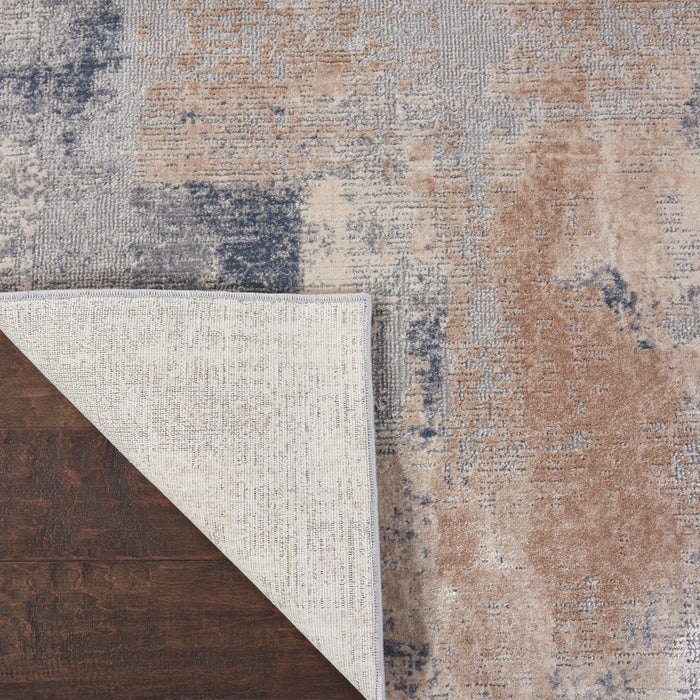 The Rug Corner Nourison Home Rustic Textures RUS02 BGEGY Area Rugs