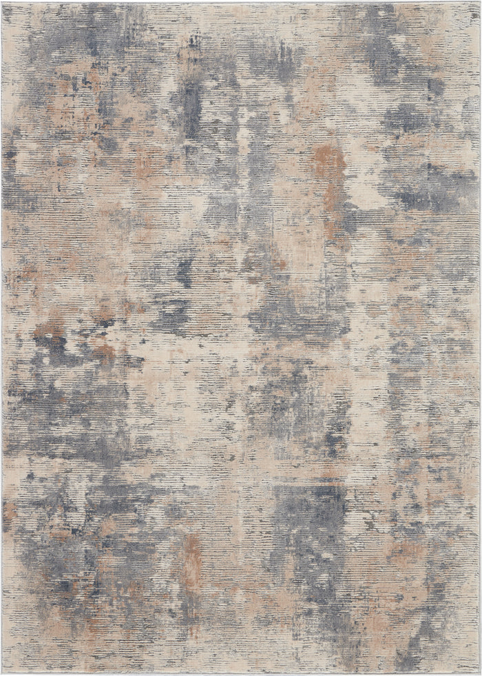 The Rug Corner Nourison Home Rustic Textures RUS05 BGEGY Area Rugs