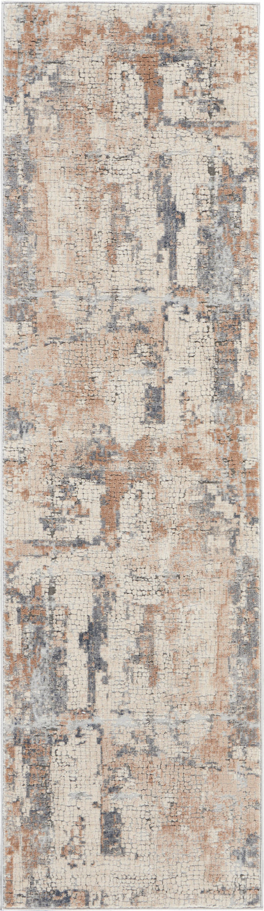 Nourison Home - Rustic Textures Beige/Green Area Rug Rust06