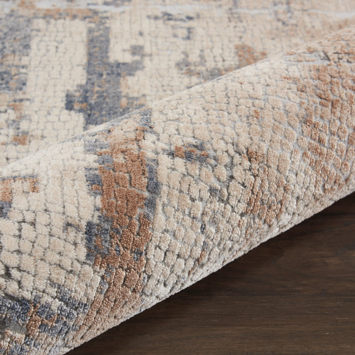 Nourison Home - Rustic Textures Beige/Green Area Rug Rust06