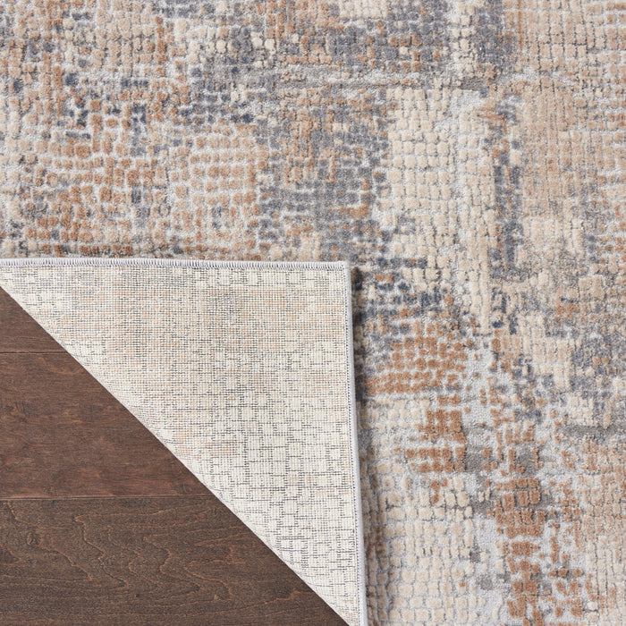 Nourison Home - Rustic Textures Beige/Green Area Rug Rust06