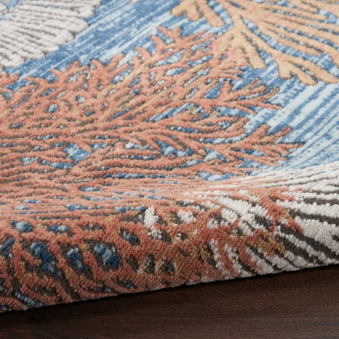 The Rug Corner Nourison Home Seaside SDS04 BLUMT Area Rugs