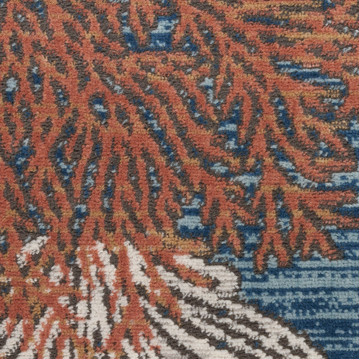 The Rug Corner Nourison Home Seaside SDS04 BLUMT Area Rugs