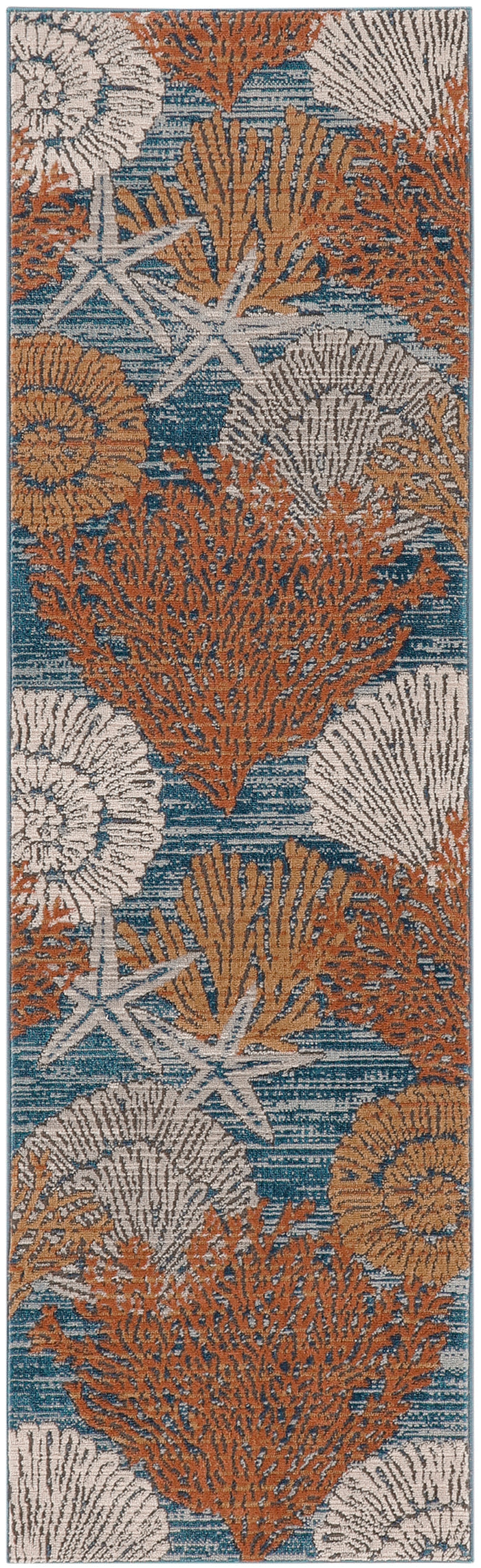 The Rug Corner Nourison Home Seaside SDS04 BLUMT Area Rugs