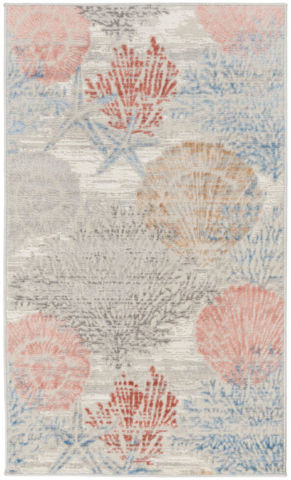 The Rug Corner Nourison Home Seaside SDS04 MULTI Area Rugs