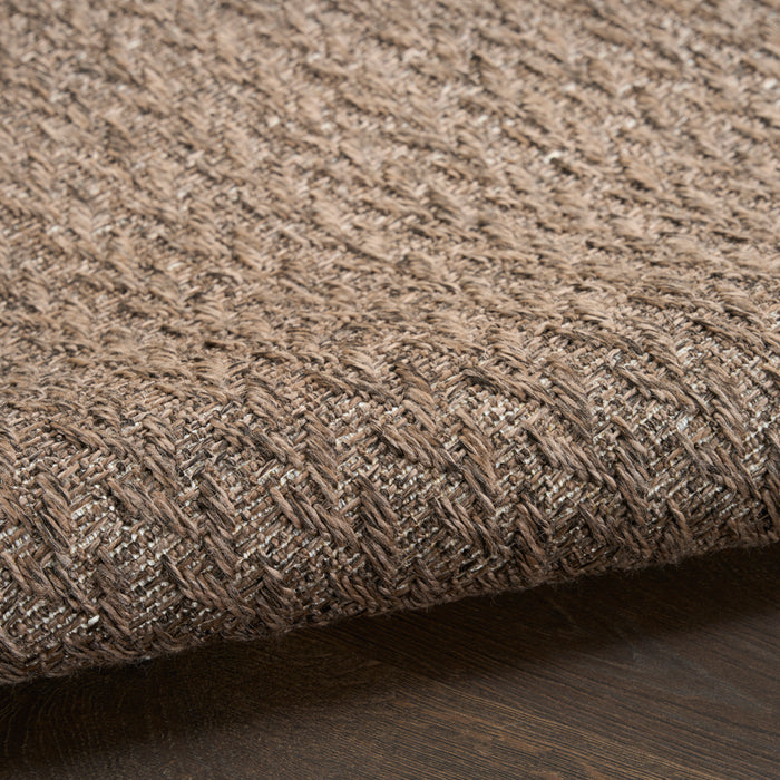 The Rug Corner Nourison Home Nourison Home - Tulum Brown Area Rug TLM02