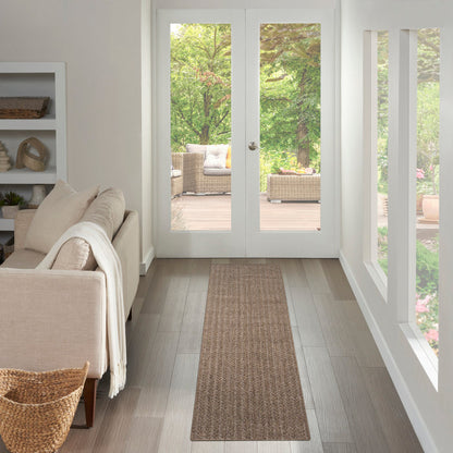 The Rug Corner Nourison Home Nourison Home - Tulum Brown Area Rug TLM02