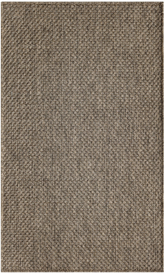 The Rug Corner Nourison Home Nourison Home - Tulum Brown Area Rug TLM03