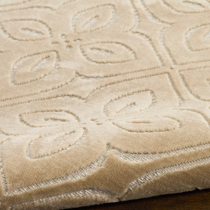 The Rug Corner Nourison Home Nourison Home - Washable Charm Beige/Ivory Area Rug WCH03