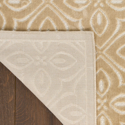 The Rug Corner Nourison Home Nourison Home - Washable Charm Beige/Ivory Area Rug WCH03