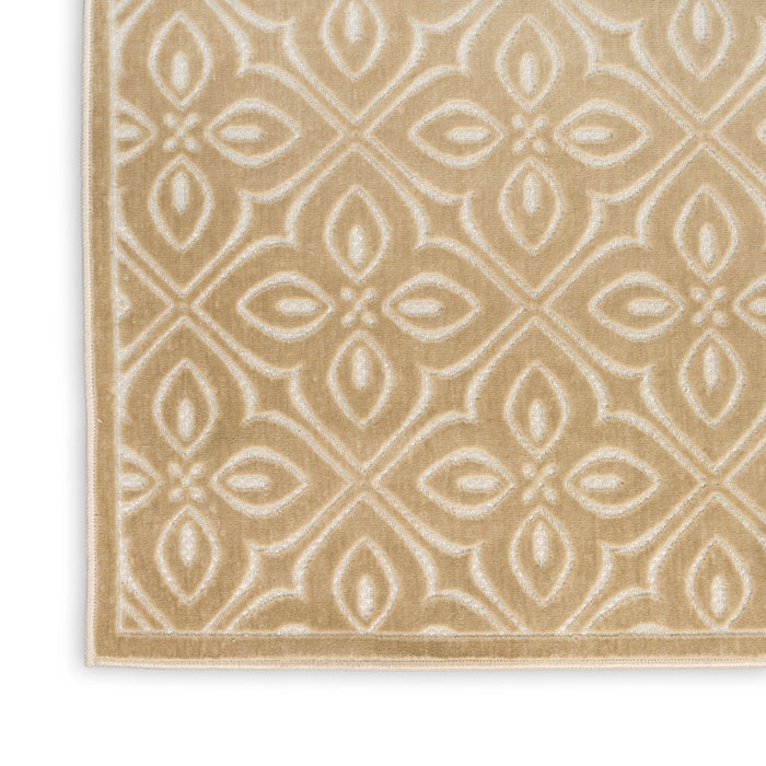 The Rug Corner Nourison Home Nourison Home - Washable Charm Beige/Ivory Area Rug WCH03