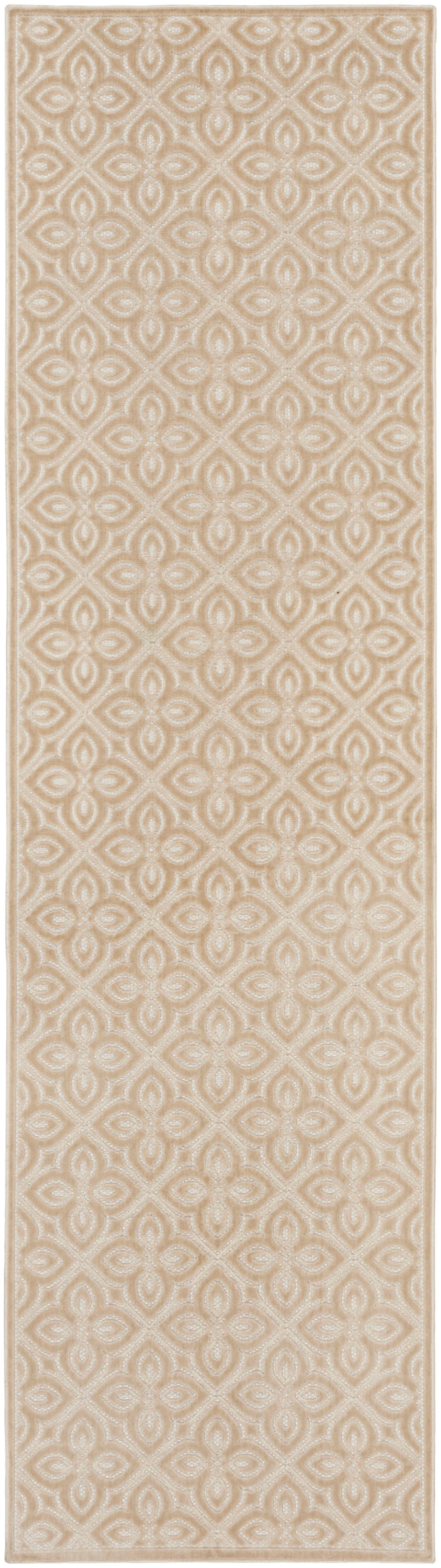 The Rug Corner Nourison Home Nourison Home - Washable Charm Beige/Ivory Area Rug WCH03