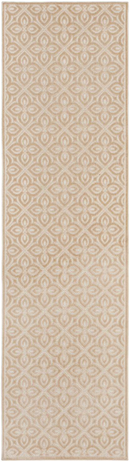 The Rug Corner Nourison Home Nourison Home - Washable Charm Beige/Ivory Area Rug WCH03