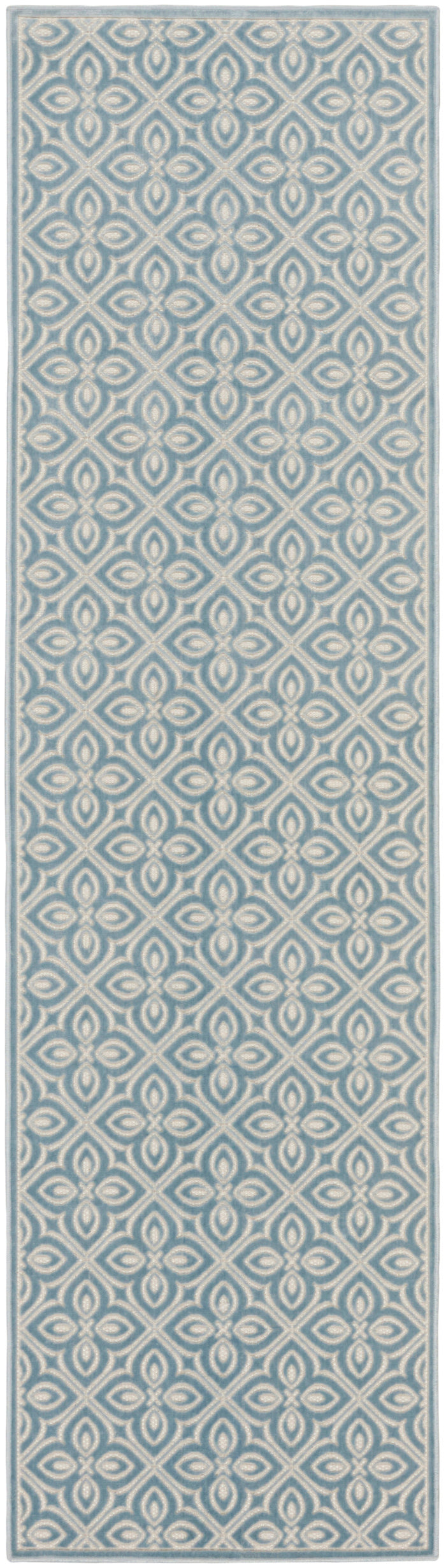 The Rug Corner Nourison Home Nourison Home - Washable Charm Blue/Ivory Area Rug WCH03