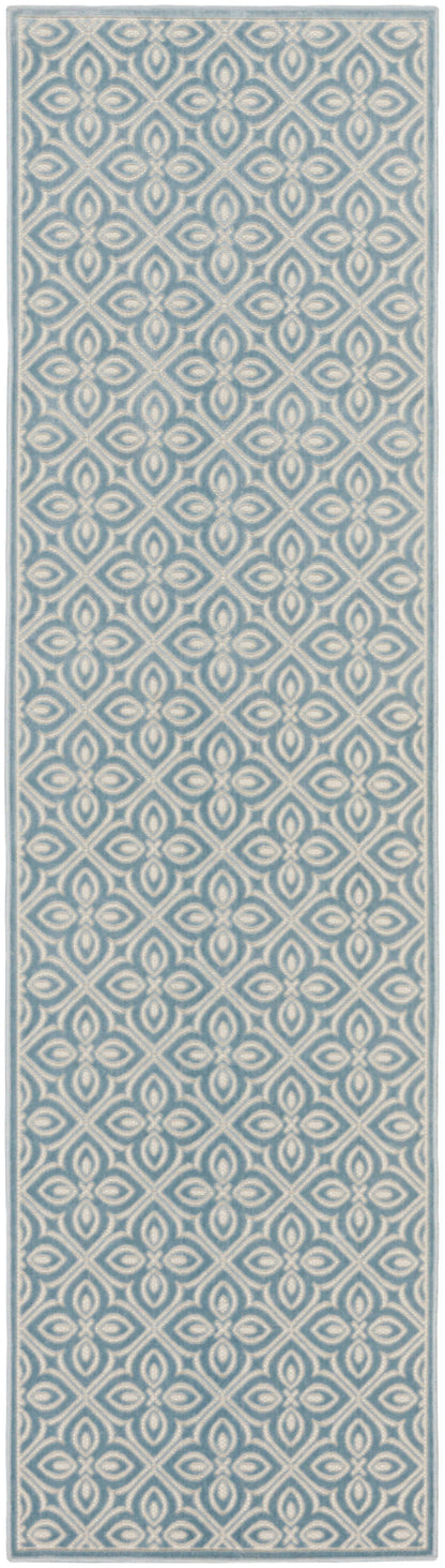 The Rug Corner Nourison Home Nourison Home - Washable Charm Blue/Ivory Area Rug WCH03