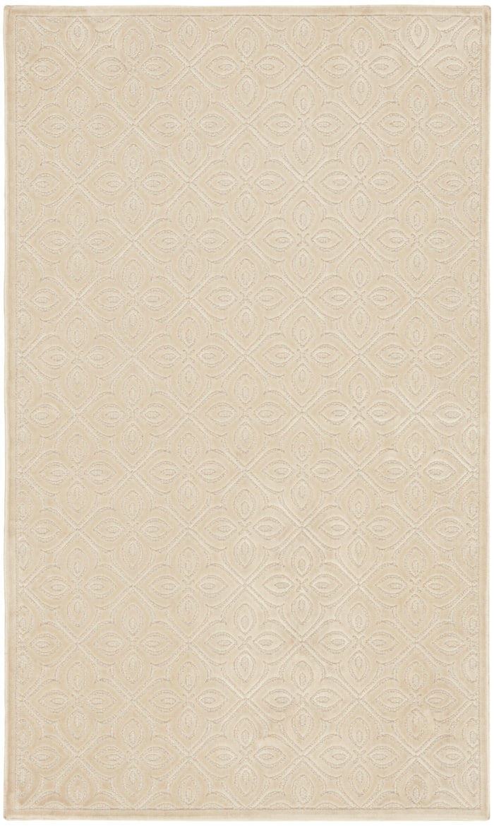 The Rug Corner Nourison Home Washable Charm WCH03 IVORY Area Rugs