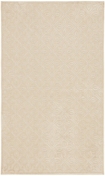 The Rug Corner Nourison Home Washable Charm WCH03 IVORY Area Rugs