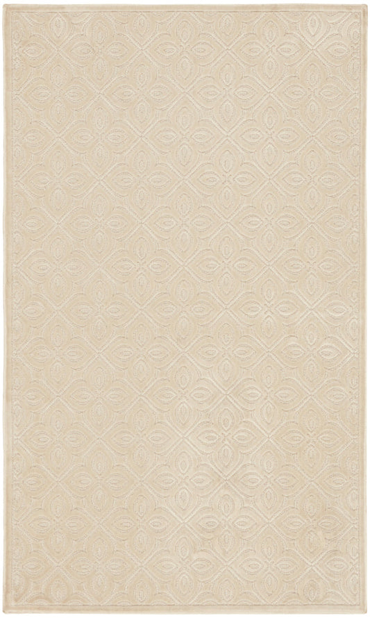 The Rug Corner Nourison Home Washable Charm WCH03 IVORY Area Rugs