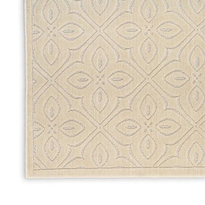 The Rug Corner Nourison Home Washable Charm WCH03 IVORY Area Rugs