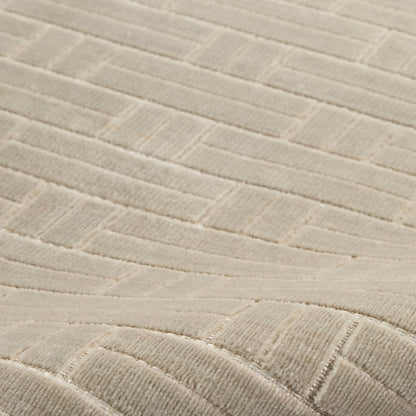 The Rug Corner Nourison Home Nourison Home - Washable Charm Silver/Ivory Area Rug WCH02