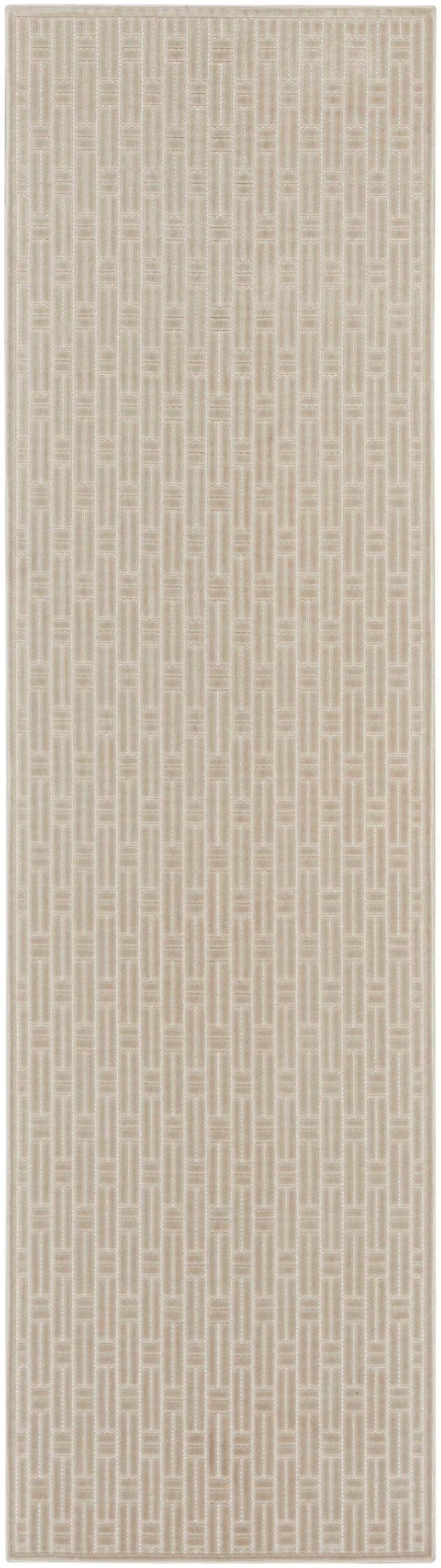 The Rug Corner Nourison Home Nourison Home - Washable Charm Silver/Ivory Area Rug WCH02