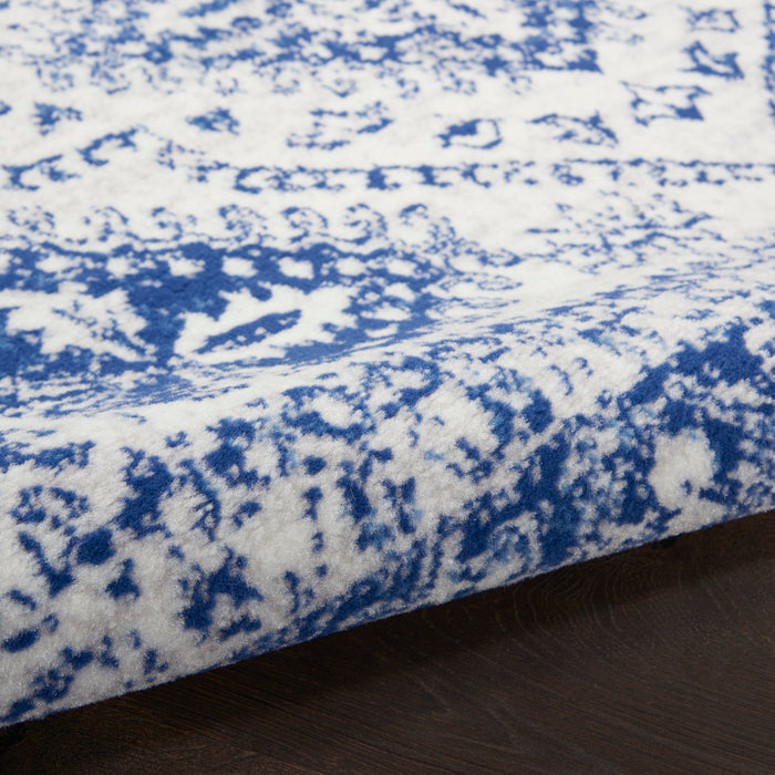 The Rug Corner Nourison Home Nourison Home - Whimsicle Ivory/Navy Area Rug WHS15