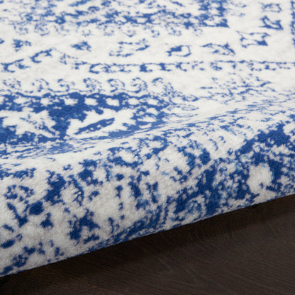 The Rug Corner Nourison Home Nourison Home - Whimsicle Ivory/Navy Area Rug WHS15