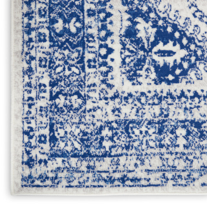 The Rug Corner Nourison Home Nourison Home - Whimsicle Ivory/Navy Area Rug WHS15