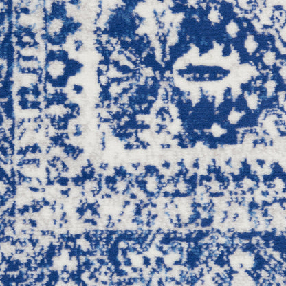The Rug Corner Nourison Home Nourison Home - Whimsicle Ivory/Navy Area Rug WHS15