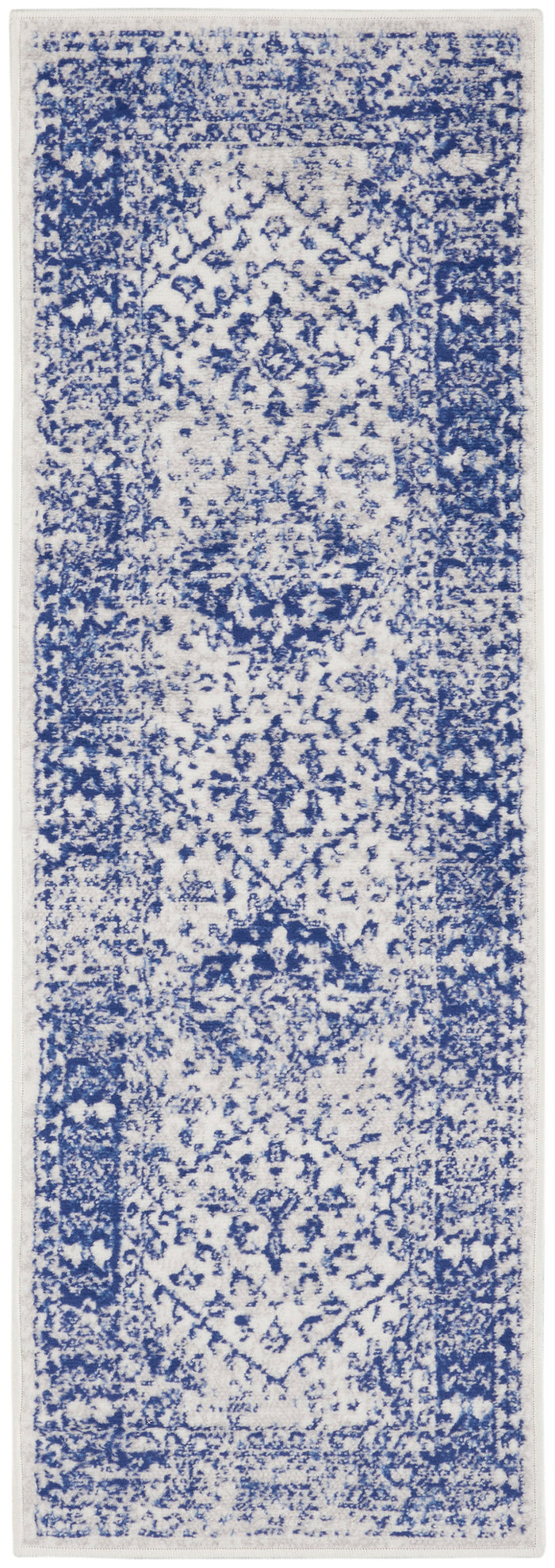 The Rug Corner Nourison Home Nourison Home - Whimsicle Ivory/Navy Area Rug WHS15