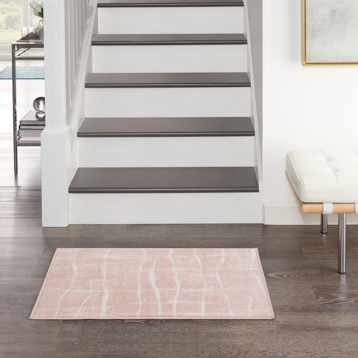 The Rug Corner Nourison Home Nourison Home - Whimsicle Pink/Ivory Area Rug WHS09