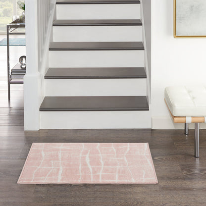 The Rug Corner Nourison Home Nourison Home - Whimsicle Pink/Ivory Area Rug WHS09