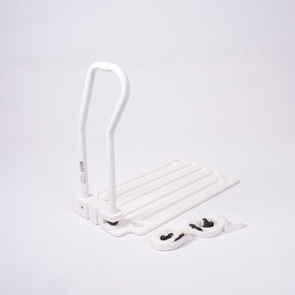 Lifestyle image of NRS 2-In-1 Bed Rail being used in a real-life setting.