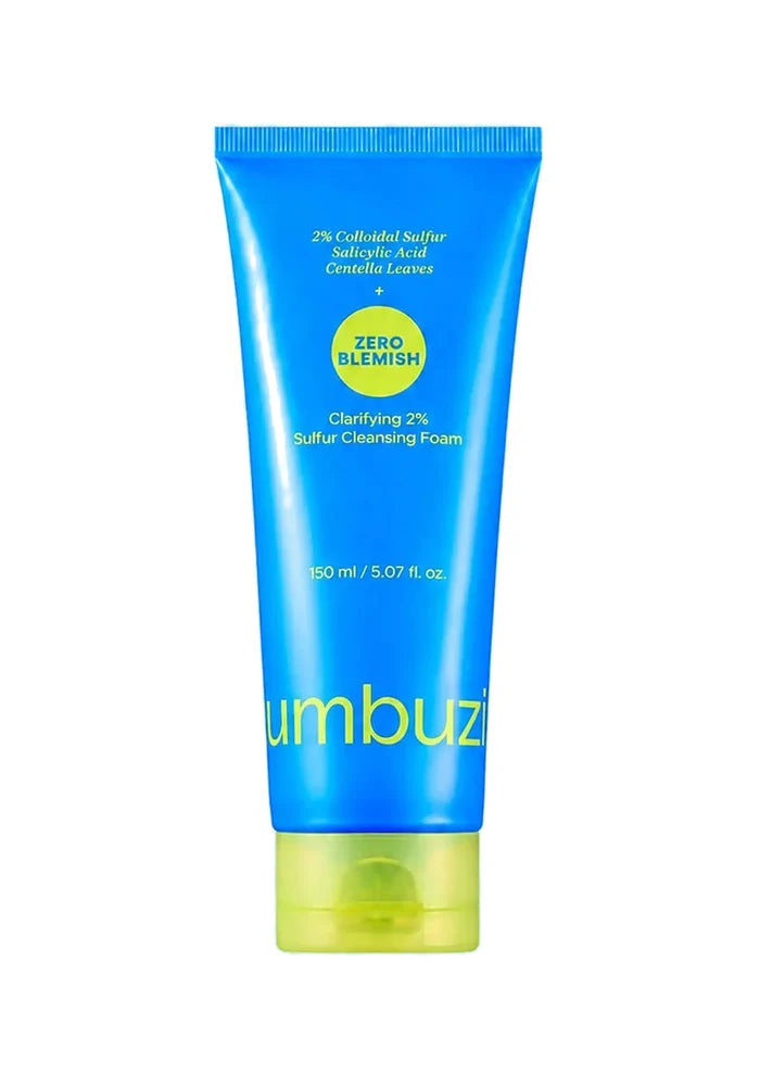 (BUY 1) NUMBUZIN NO.0 ZERO BLEMISH CLARIFYING 2% SULFUR CLEANSING FOAM
