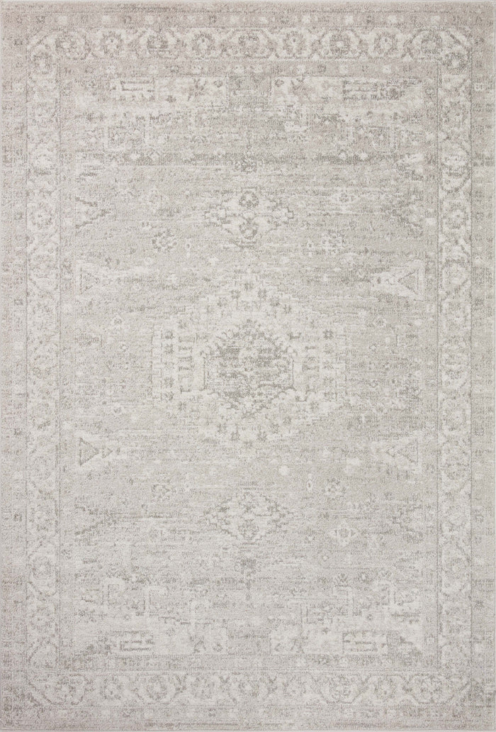 The Rug Corner Loloi II Odette Silver / Ivory