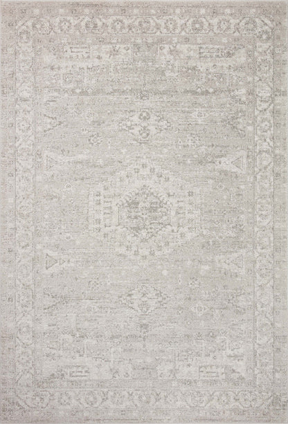 The Rug Corner Loloi II Odette Silver / Ivory