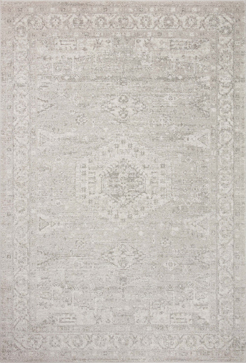 The Rug Corner Loloi II Odette Silver / Ivory