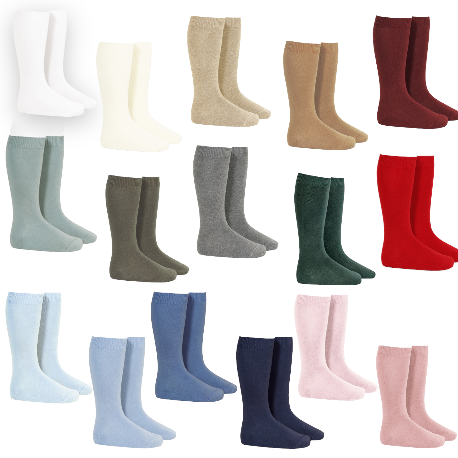 Parker Knee-High Solid Socks