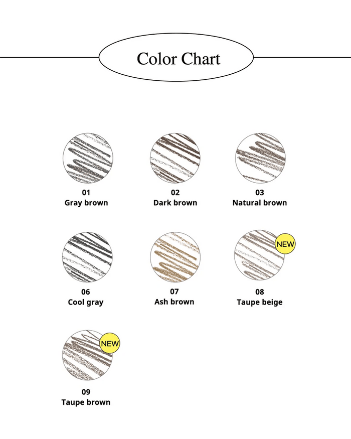 PERIPERA Speedy Skinny Brow - Kiyoko Beauty