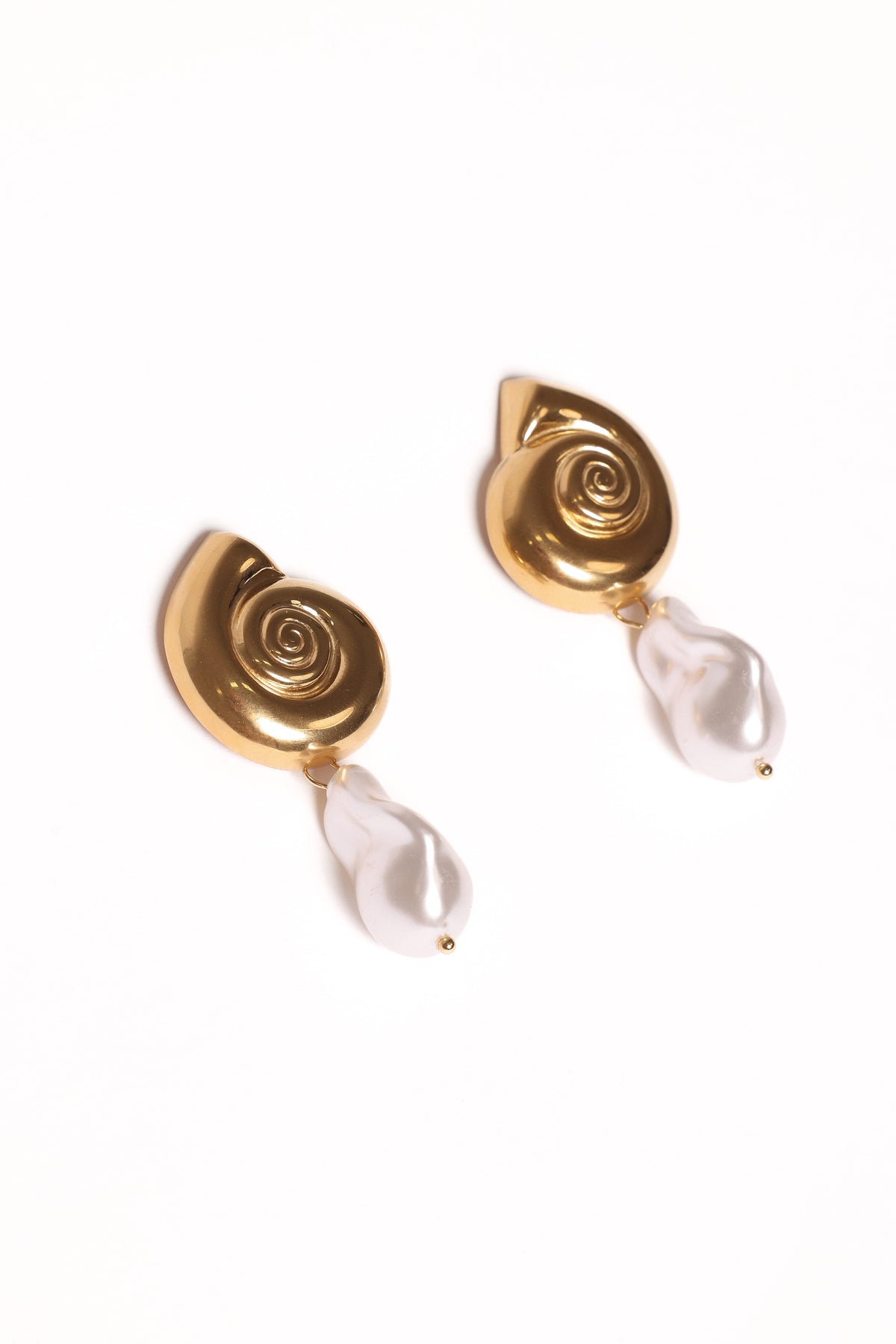 Esperanza Earrings - Gold/Pearl
