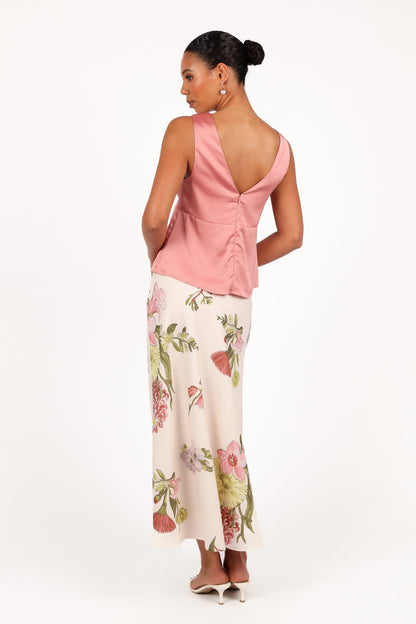 Evie Maxi Skirt - Native Flora