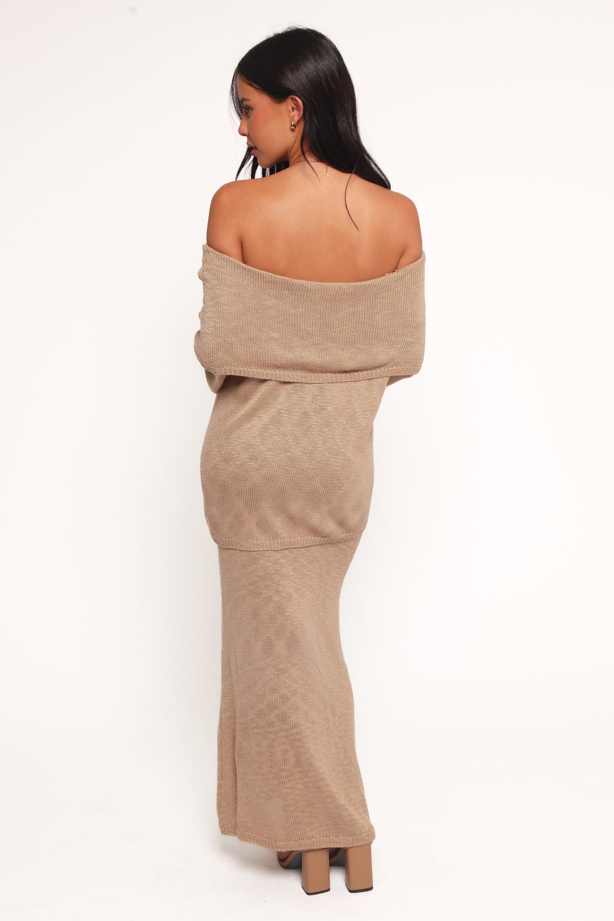 Indya Knit Skirt - Mocha